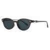 European and American retro rice nail round sunglasses women's sunshade small frame sunglasses fashion street shot glasses r