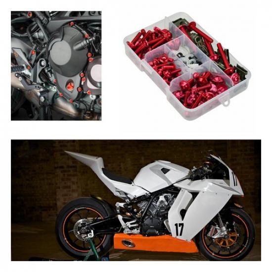 Complete Fairing Bolts Kit Stainless Steel Screw For Suzuki GSXR600750 GSXR1000