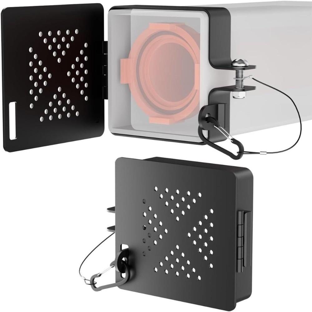 Weatherproof RVs Bumper Plug End Caps 4inch Square Camper Bumper End Caps  RV Accessories