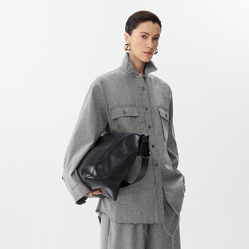 JNBY Spring  25 Casual Long-Sleeve Tweed Shirt S