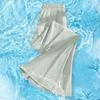 Summer Loose Flare Pants Ice Silk Sunscreen Slim Fit Versatile Long Trousers for Women