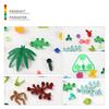 1434/500g Zufällig zusammengestellte Pflanzen-, Blumen-, Blattform-Komponenten kompatibel mit Bausteinen Kinder's
