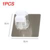 1/2/5pcs Multi-purpose Hooks Kitchen Bathroom Strong Hook Adhesive Wall Mounted Mop Organizer Holder Rackbrush Broom Hanger Hook