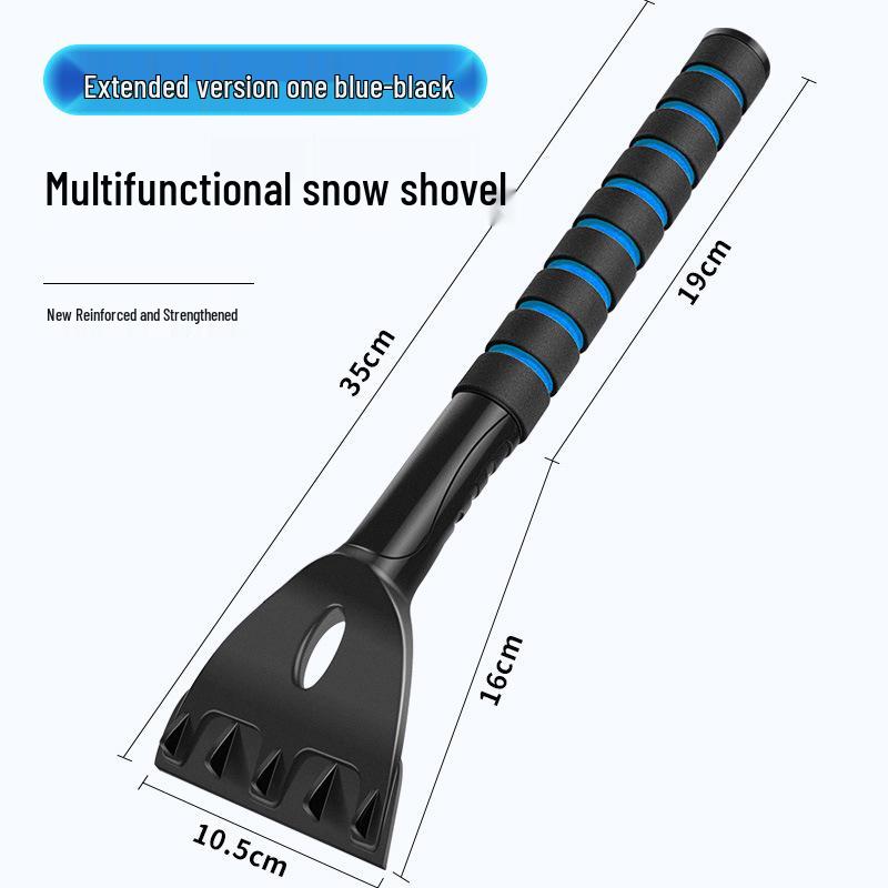 Car Snow Shovel & Scraper: Winter Tool for Glass De-icing & Snow Removal