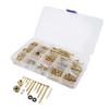 Electric Guitar Screw Kit Metal Screws Spring Strap Snap Assortment Set Repair FastenersGold