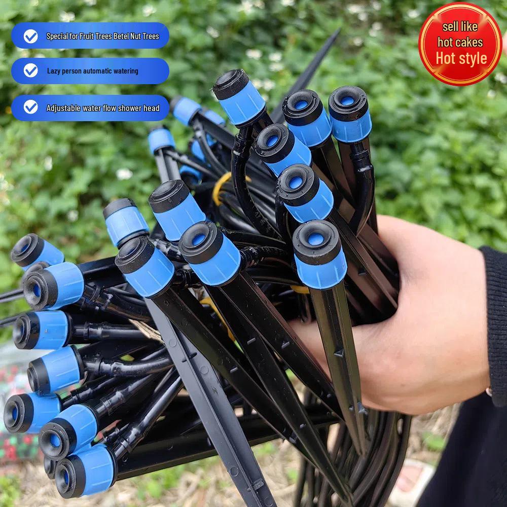 Adjustable 360° Drip Irrigation Sprinkler for Flower Pots and Fruit Trees