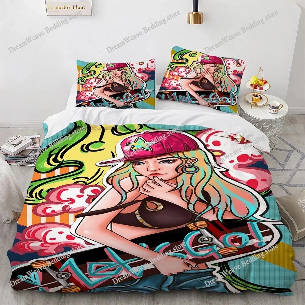 African Girl Bedding Set Duvet Cover 3d Bedding Fashion Design Decoration King Duvet Cover Set Double Bed Set Bedding Sets
