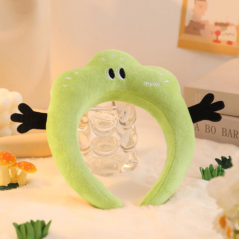 Relax, Cartoon, Funny and Cute Hair Band, Girl's Twisting Head Accessory Band, Three-dimensional Hair Band, Ugly Sprouting Accessory