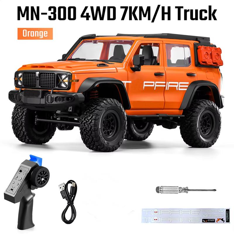 MN-300 Climbing Car RC CAR 1:12 Fully Proportional 4WD Remote Control Off road Vehicle 2.4G MN300 Model Adult Gift Children Toys