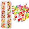 Nail Sequins: Irregular Colored Soft Diamond Bows & Half-Sugar Bow Stickers
