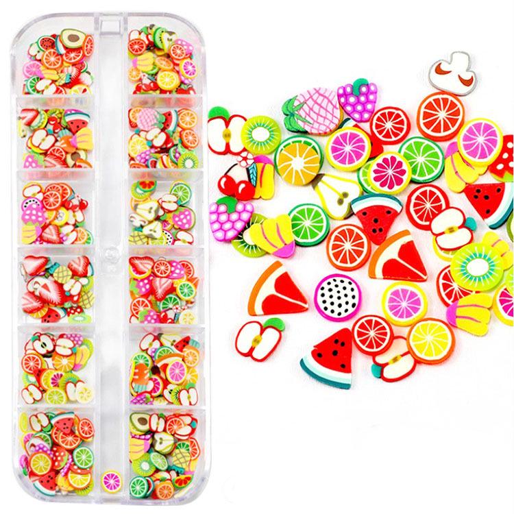 Nail Sequins: Irregular Colored Soft Diamond Bows & Half-Sugar Bow Stickers