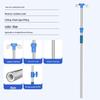 Adjustable IV Pole Stand with Four Hooks for Rehabilitation Centers