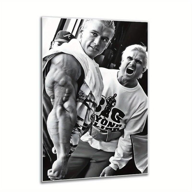 Gym Motivation Metal Tin Sign Fitness Weightlifting Dumbbell Wall Art Decor Home Gym Garage Man Cave Poster Painting