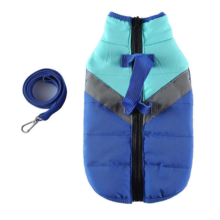 Waterproof Warm Dog Jacket: Thickened Cotton Velvet for Cold Protection, Winter Outdoor Pet Clothing