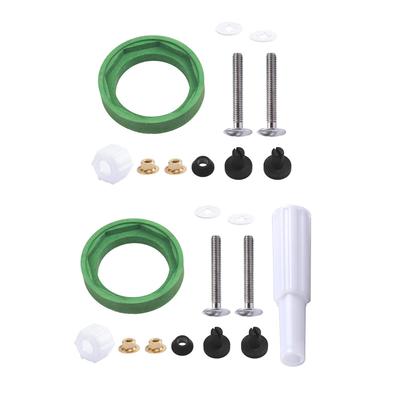 Kit di accoppiamento per cassetta WC AS738756 0070A Ferramenta di montaggio Guarnizione di tenuta Sostituzione per Bagno Domestico Hotel Commerciale Riparazione