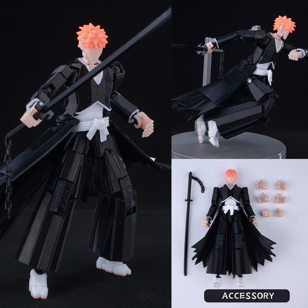 3D-gedruckte Dummy13 Jujutsu Kaisen Ryomen Sukuna Actionfigur Anime Modell Spielzeug Mehrgelenkig Posenverstellbar Sammlerstück Spielzeug Geschenk