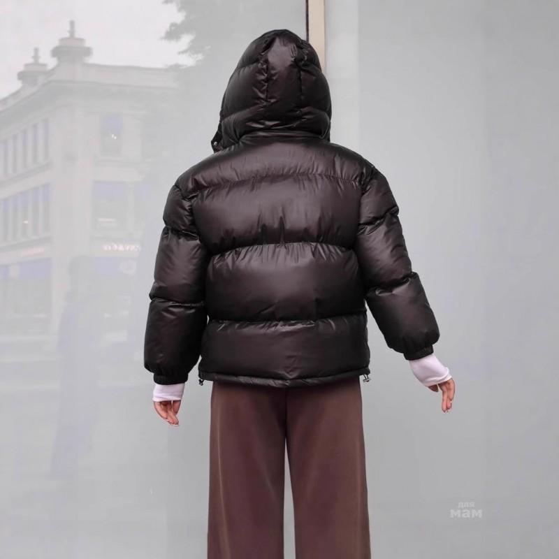 STU Classic Embroidered Zip Hooded Cotton Jacket Unisex Thick Warm Casual Winter Coat