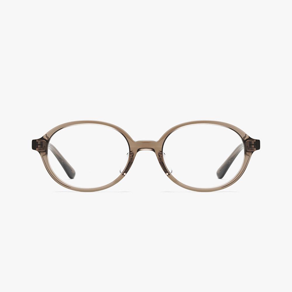 Lugobtikeol [Dunn] Oval Horn-Rimmed Eyeglass Frames (Lc5964 330 53)