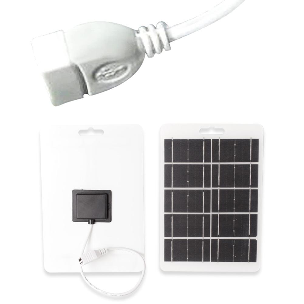 5V Solar Charger Portable Solar Panel USB Charging