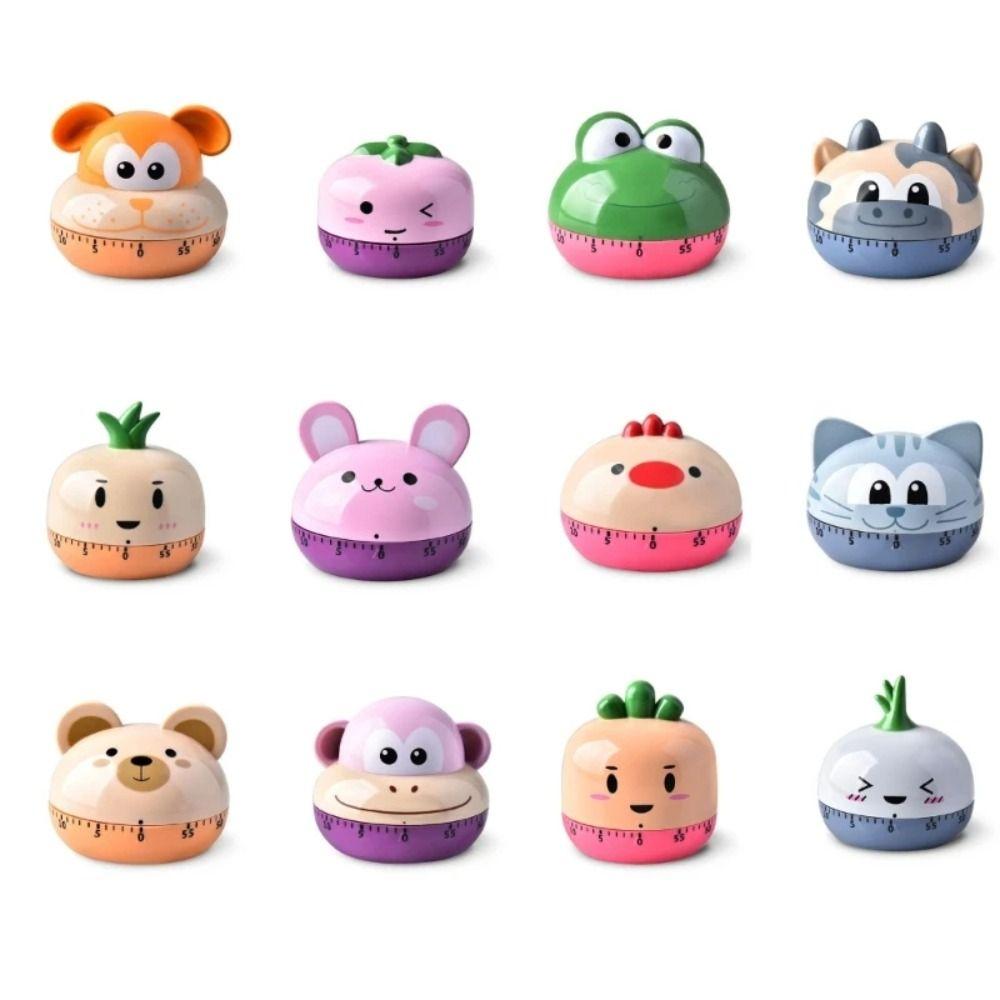 60Minutes Animal Mechanical Timer Cartoon Time Management Tool Cooking Timer  Kitchen Cooking