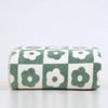 Soft Plaid & Floral Coral Fleece Towel Set - Couple's Home Gift