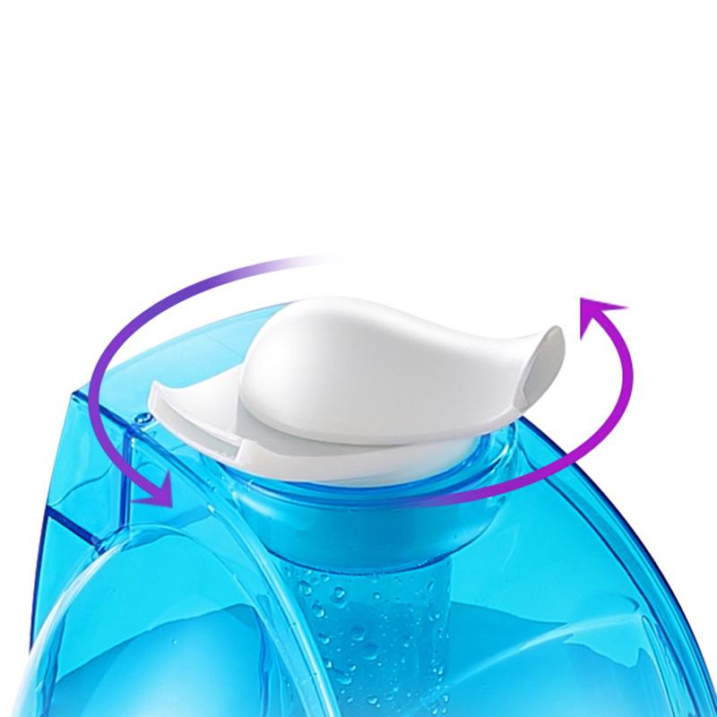 

4L Dual Nozzle Home Air Humidifier with LED Light Aromatherapy Diffuser Mist Maker for Bedroom Office Type A