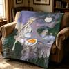 Anime N-Natsumes Book of Friends-s Throw Thick Comfort Flannel Quilt, Multi-scene Use Indoor Outdoor Daily Nap