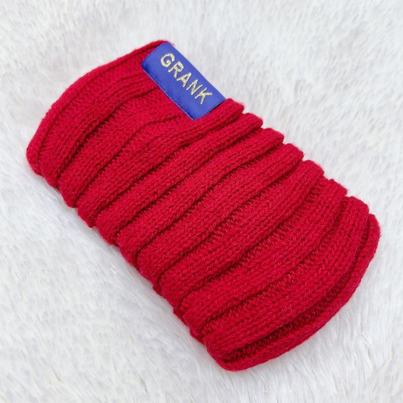 Women Winter Wide Headband Solid Color Knitted Warm Headwrap Girls Punk Elastic Headwear Sports Hair Bands Accessories