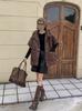 Nova versão europeia de colete acolchoado com capuz para outono e inverno, jaqueta colete curta fashion versátil