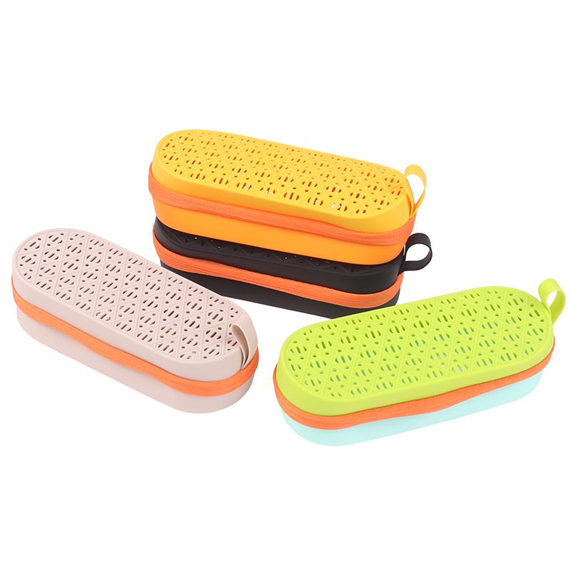 Silicone Swimming Glasses Organizer Protector Soft Glasses Case Swimming Gear Breathable Glasses Protector Student Products