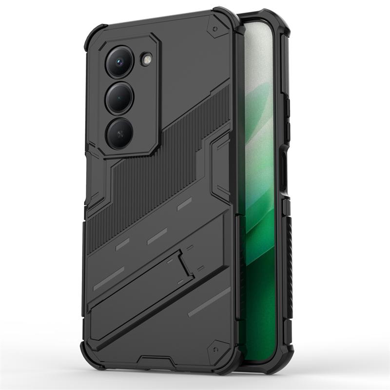 Phone Holder Case For Xiaomi Redmi 15 Case Shockproof Anti-knock Armor Full Back Cover For Redmi 15 Case For Redmi 15 6.9 inch