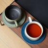 Jingdezhen Underglaze Ceramic Tea Mug with Metal Infuser