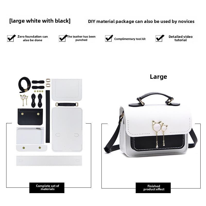 2022 Trendy DIY Hand-Woven Messenger Bag - Handmade Gift for Women