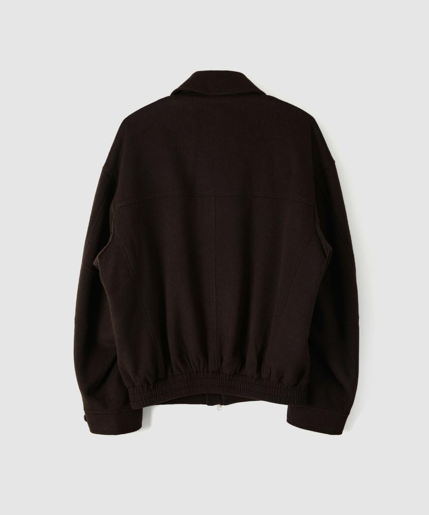 Asp Cashmere Wool Blouson - Brown