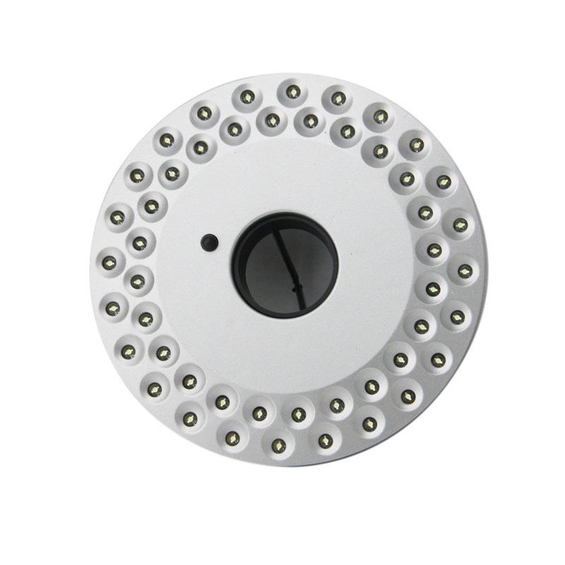 48LED Outdoor Camping Light: Disc Shape, Umbrella & Tent Use, Emergency Ready, Three-Level Brightness
