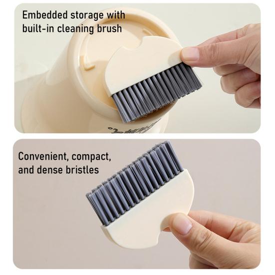 Desktop Trash Can Cute Bin Funny Tiny Wastebasket Trumpet Waste Mini Desktop Trash Bin