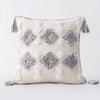 Home Decoration Ethnic Style Cushion Bedside Ins Moroccan Lace Tassel Tufted Pillow Cover