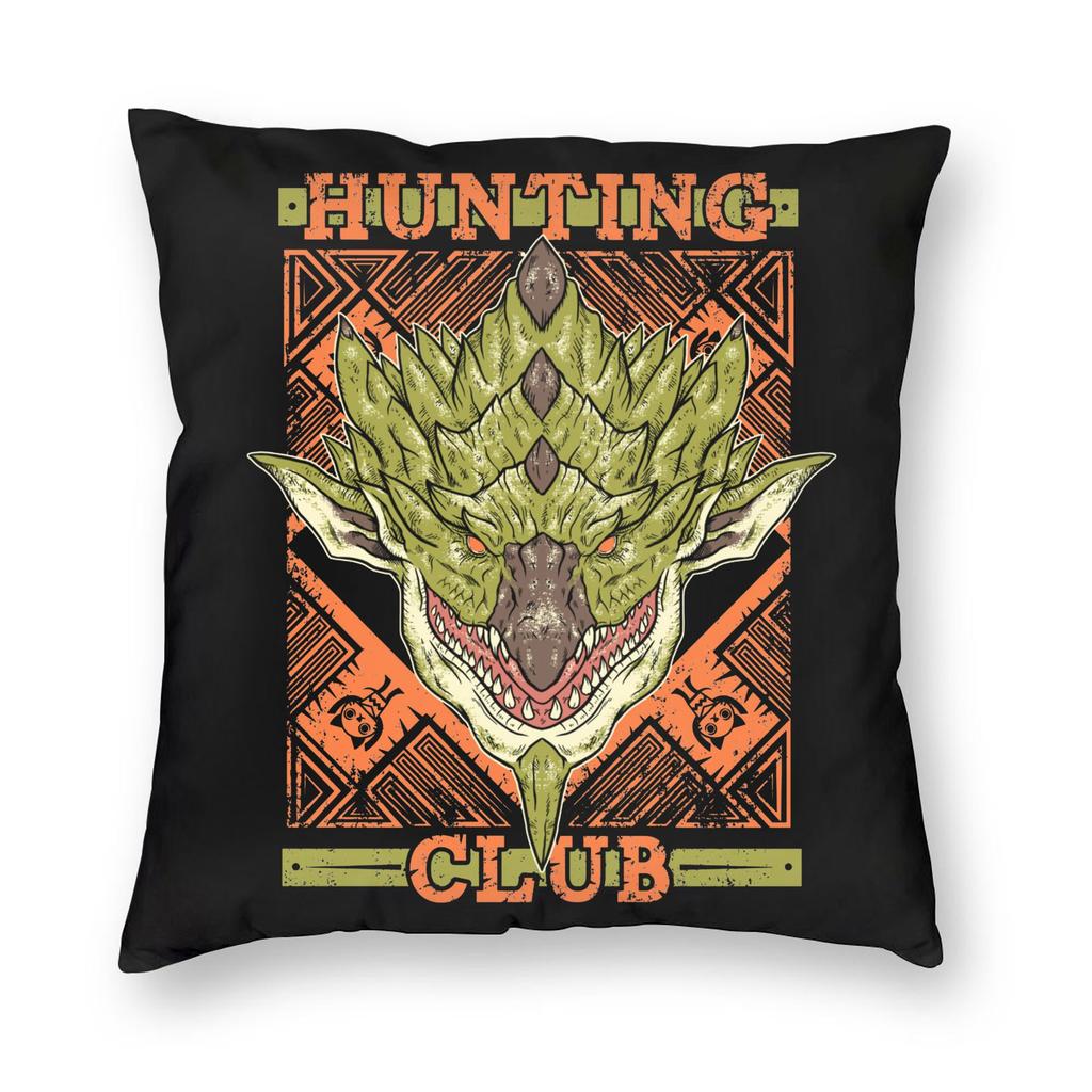 Felyne Palico Ramen Monster Hunter Pillowcase Double-Sided Printing Cushion Cover Decoration Pillow Case Cover Home