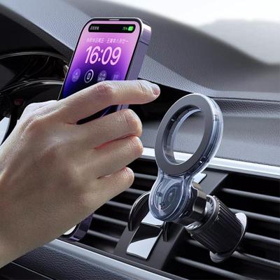SEAMETAL Magnetic Car Holder 360 Degree Rotatable Mobile Phone Bracket Mount Strong Magnet Support for Iphone Samsung Stand