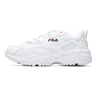 Tracer Fabric Trendy Versatile Casual Low-Top Dad Shoes Women Sneaker White F12W021111FWT