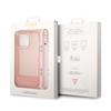Guess Guhcp14Xhgcohp Iphone 14 Pro Max6,7 Różowy/Pink Hardcase Translucent Pearl Strap