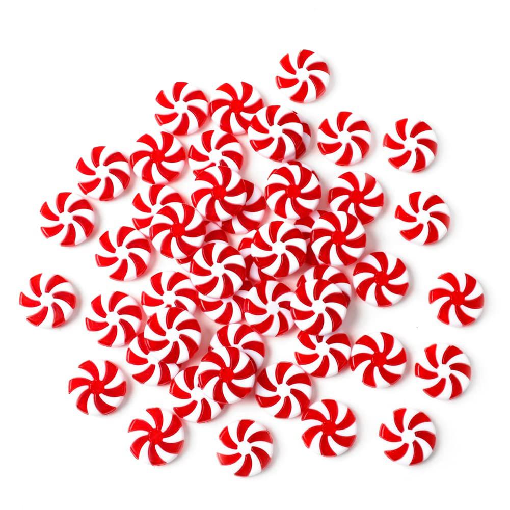 25MM Acrylic Christmas Candies DIY Christmas Tree Hanging Decoration Gift For Birthday Halloween