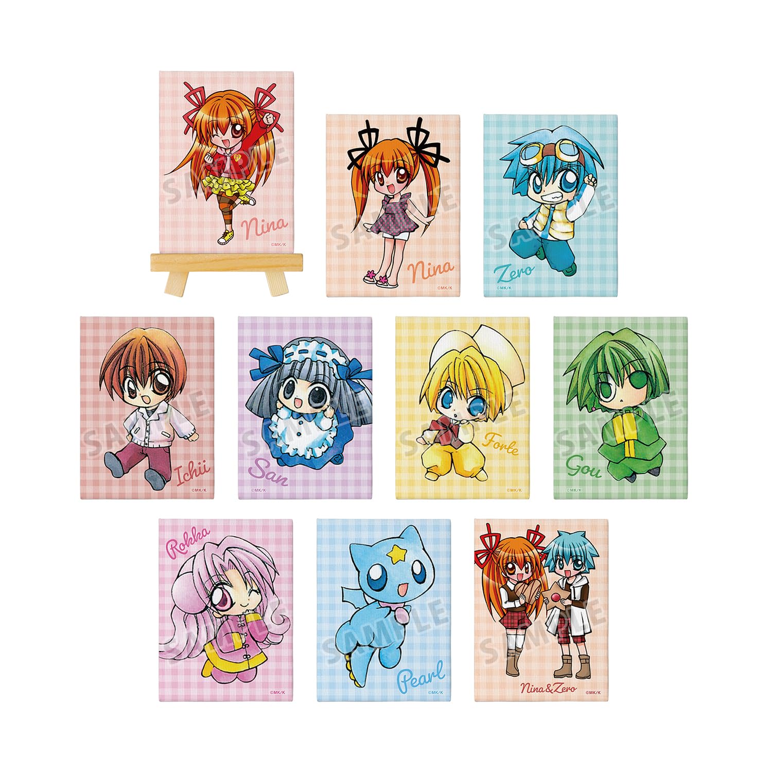 

Mamotte Lollipop Торговый Мини Холст 10 штук в коробке