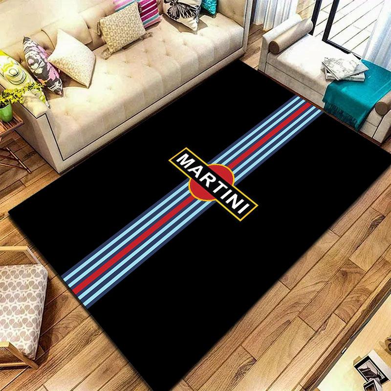 Martini Racing Carpet Rug for Living Room Bedroom Home Sofa Decoration,Kids play Non-slip Floor Mat