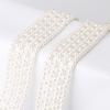 Women's Korean Style Pearl Beaded Waist Belt - Elegant & Fashionable Dress Accessory