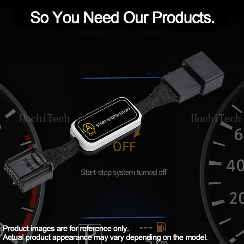 For Volkswagen VW Golf7 Golf MK7 7 Passat B8 B8.5 Car Automatic Stop Start Engine System Off Device Control Sensor Plug Cable Pushbutton Switches 3