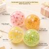 Shapeable Squishy Stress Ball Crunchy Non-Bounce Squeeze Fidget Toy Asmr Sound Anti-Anxiety Sensory Toy For Adults