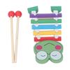 Wood Xylophone Multicolour Baby Percussion Musical Instruments Toys for Preschool Learning Frog
