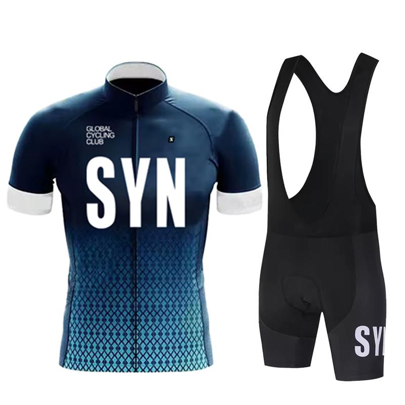 Herren Sommer Radbekleidung Kurzarm Schnelltrocknend Fahrradtrikot Sportbekleidung Outdoor Radsport Trägerhose Radrennanzug