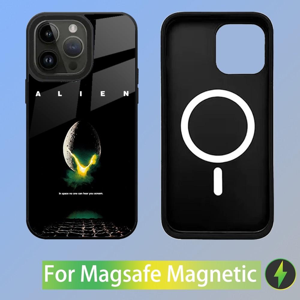 

Movie A-Alien X-Xenomorph Phone Case For iPhone 15,14,13,12,11,Plus,Pro,Max Mini Magsafe Magnetic Wireless Charging iPhone12mini